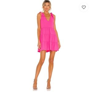 Amanda Uprichard Pruitt dress Pink Lacquer